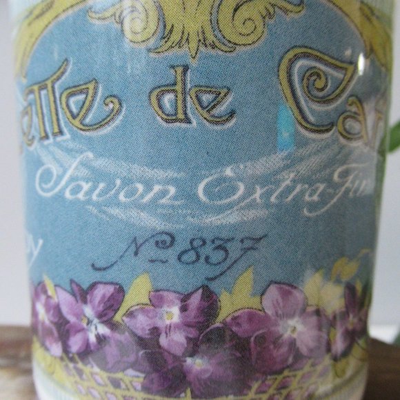 Mug Violette de Cannes Savon Extra-Fin 837 Paul Tranoy by Crown Trent, England - Picture 2 of 10